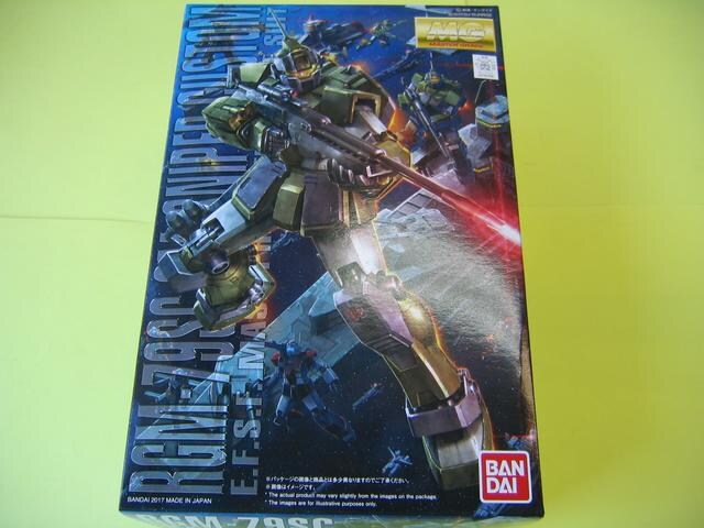 Mg 1 100 Rgm 79c ジム スナイパーカスタム 機動戦士ガンダムmsv 新品 中古のオークション モバオク