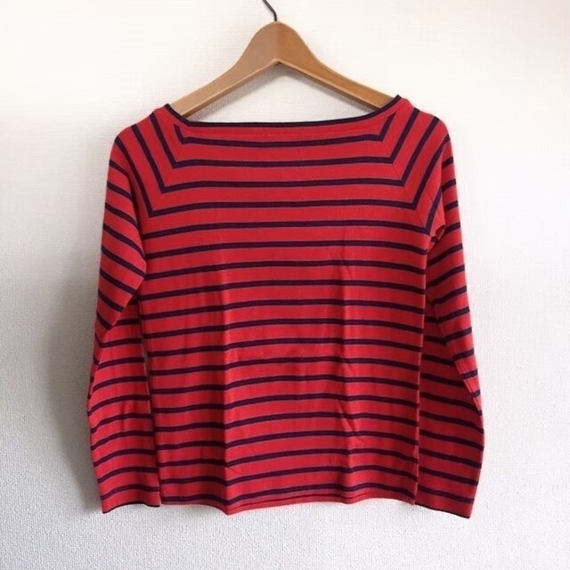 ボーダー柄オフショルロンt レッド ネイビーm 美品 シンプルコーデ 女性ファッション 新品 中古のオークション モバオク ボーダー柄オフショルロンt レッド ネイビーm 美品 シンプルコーデ 女性ファッション 新品 中古のオークション モバオク