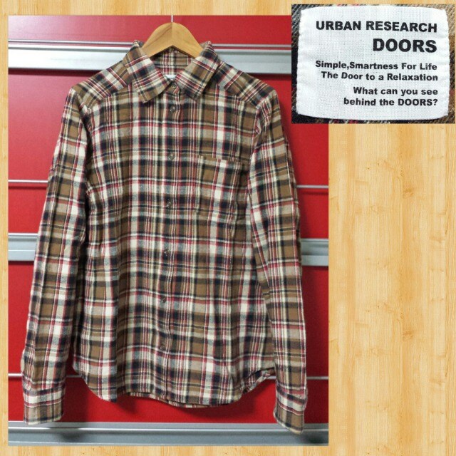 Urban Research Doors アーバンリサーチ ネルシャツ 美品 レディース アーバンリサーチ Urban Research 新品 中古のオークション モバオク